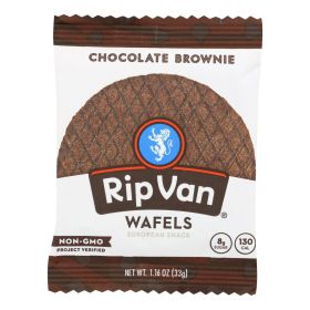 Rip Van Wafels - Wafel Chocolate Brownie - CS of 12-1.16 OZ