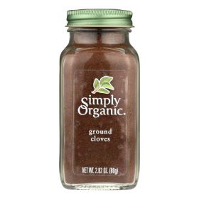 Simply Organic Cloves - Organic - Ground - 2.82 oz