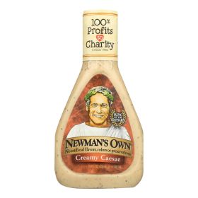 Newman's Own Caesar Dressing - Creamy - Case of 6 - 16 Fl oz.