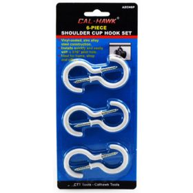 6-pc. Shoulder Cup Hook Set