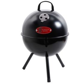 Gibson Home Kingston Portable BBQ Grill in Black